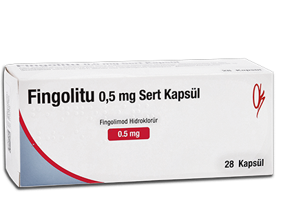 Fingolitu 0.5mg Sert Kapsül